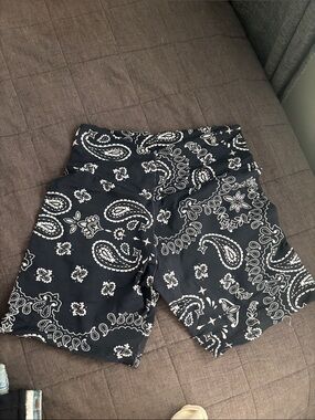 BBB bandana print shorts